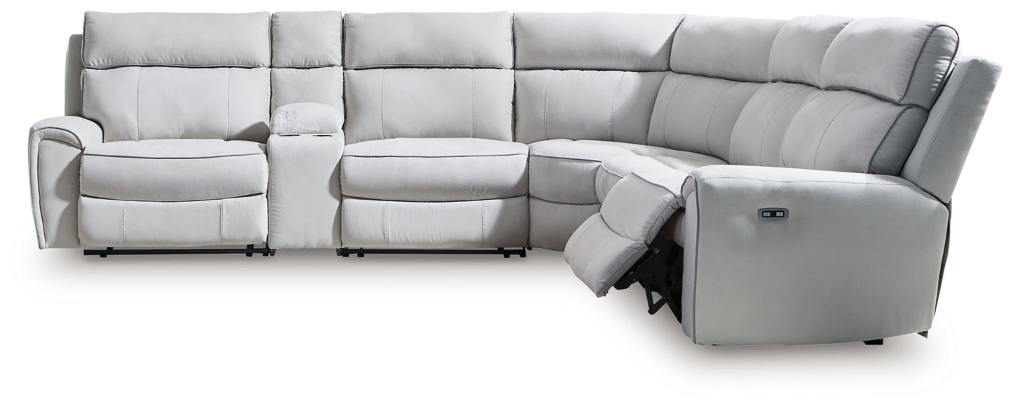 Grafton Pike 6-Piece Power Reclining Sectional