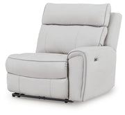 Grafton Pike 5-Piece Reclining Sectional with Storage Consoles