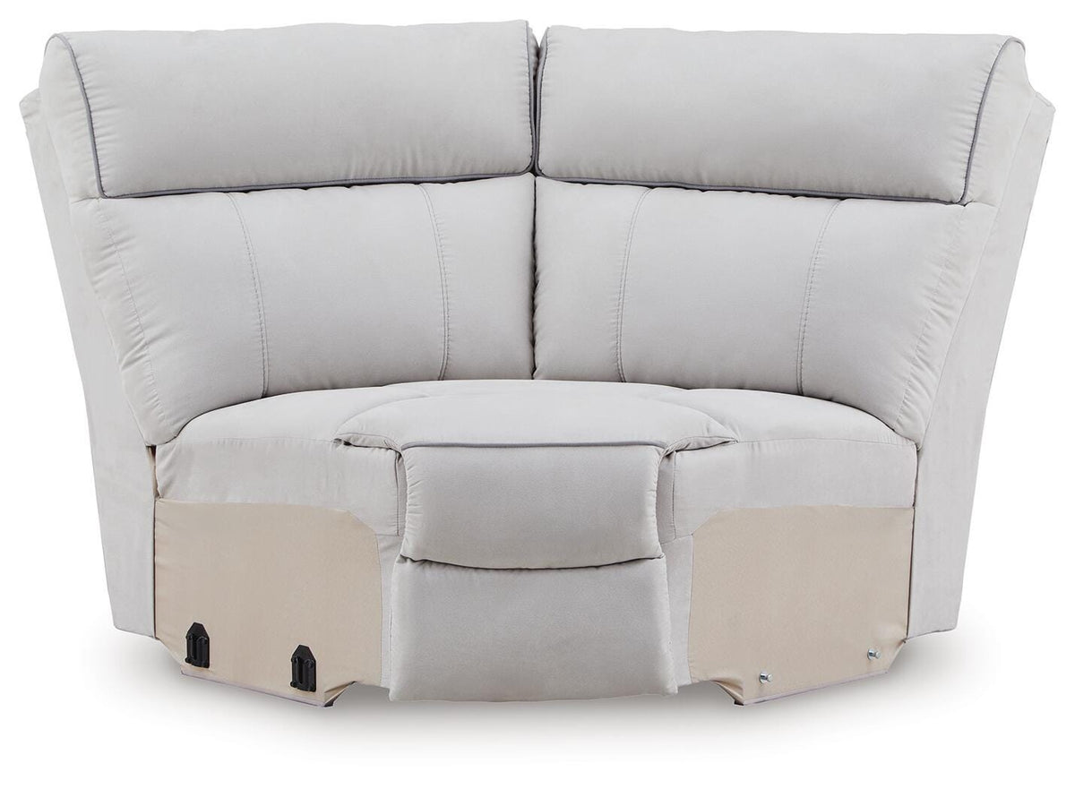 Grafton Pike 7-Piece Reclining Sectional with Storage Consoles