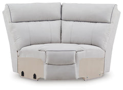 Grafton Pike 7-Piece Reclining Sectional with Storage Consoles