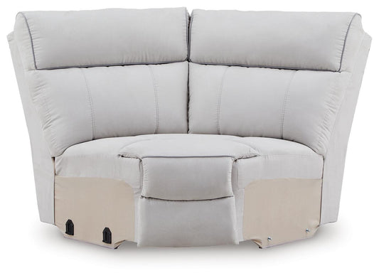 Grafton Pike 7-Piece Reclining Sectional with Storage Consoles