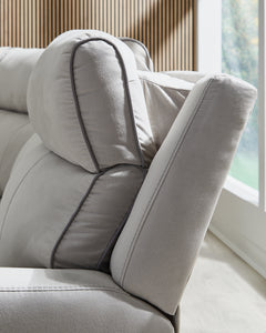 Grafton Pike 6-Piece Reclining Sectional with Storage Console
