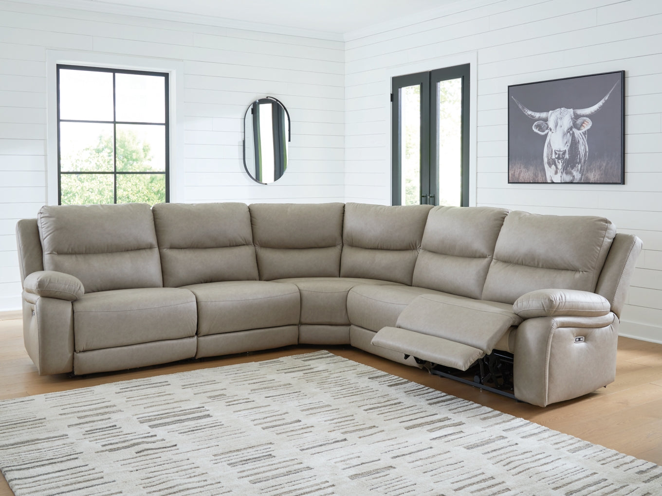 Brannigan 5-Piece Power Reclining Sectional