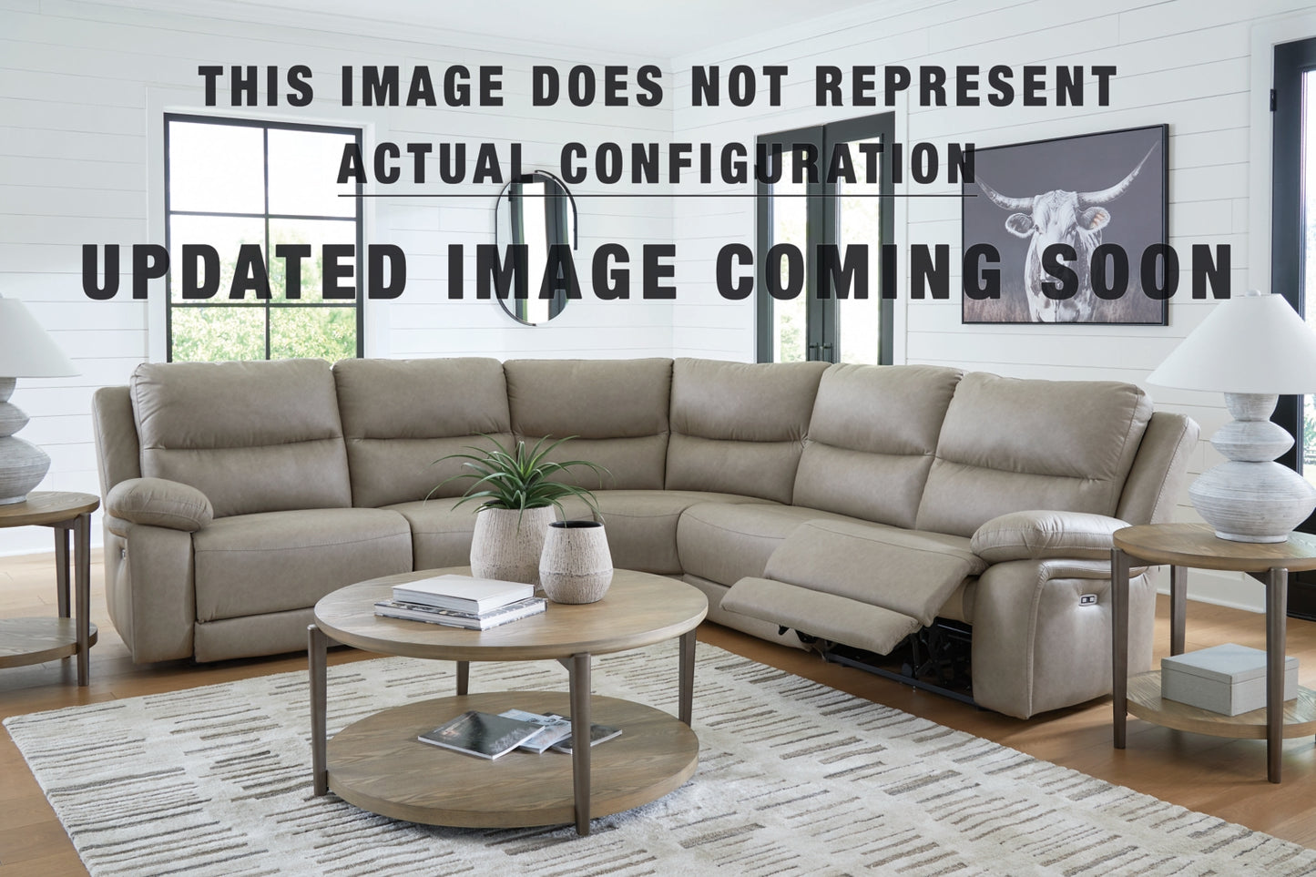 Brannigan 7-Piece Reclining Sectional with Storage Consoles