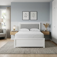 Raechalla Full Upholstered Panel Bed