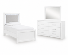 Raechalla 3PC Bedroom Set in White