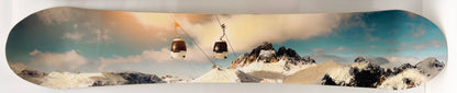 ''Snowboard - Ski Lift'' Hand-painted Snowboard