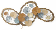 ''Floral Inspired Art'' Metal Wall Art