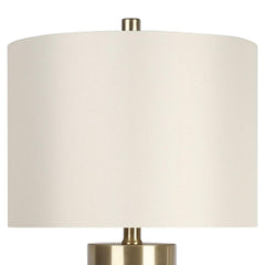 Luminous Shell Shell y Metal Lámpara de mesa (Case Pack 2)