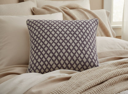 Ikat Diamond Pattern Pillow Cover