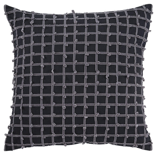 Decorative Grid Texture Pillow