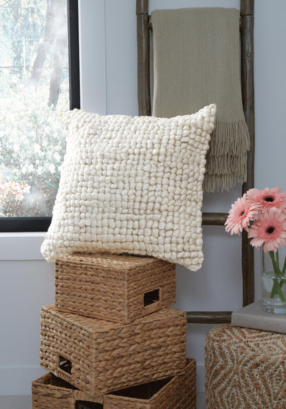 Carriage Setional 3PC Set with Throw & Four Accent Pillows Bundle