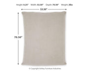 Carriage Setional 3PC Set with Throw & Four Accent Pillows Bundle