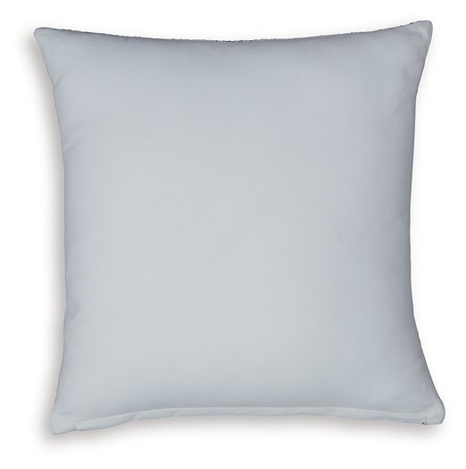 Navy Embroidered Pillow Cover