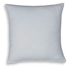 Navy Embroidered Pillow Cover