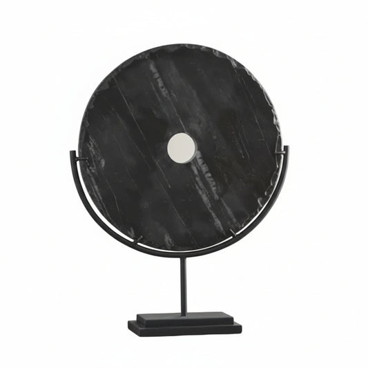 Sculpture Black Disc