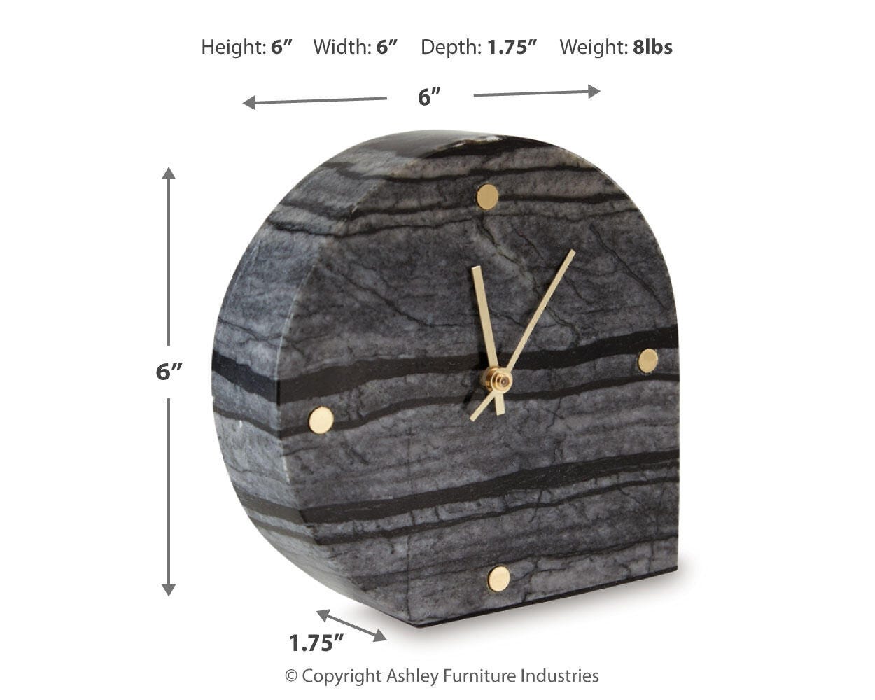 Reloj de mesa Janmour (juego de 2)