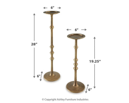 Larwick Candle Holder Set (2/CN)