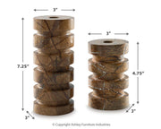 Emsleyfield Candle Holder Set (2/CN)