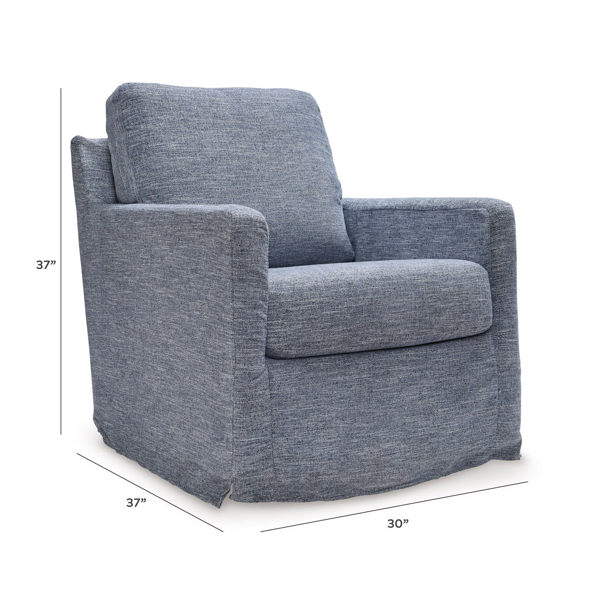 Nenana Next-Gen Nuvella Swivel Glider Accent Chair