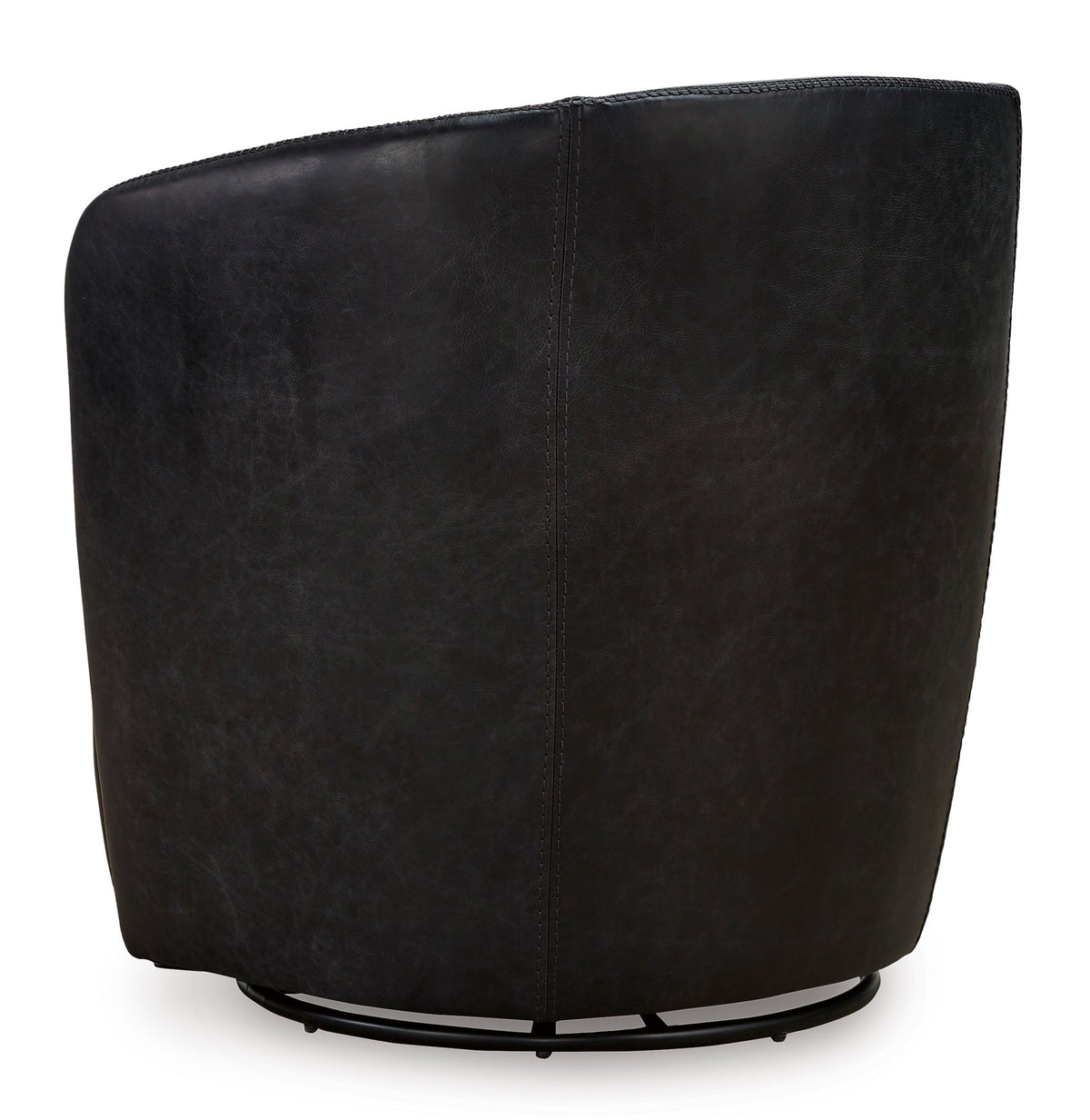 Kierreys Swivel Accent Chair in Midnight