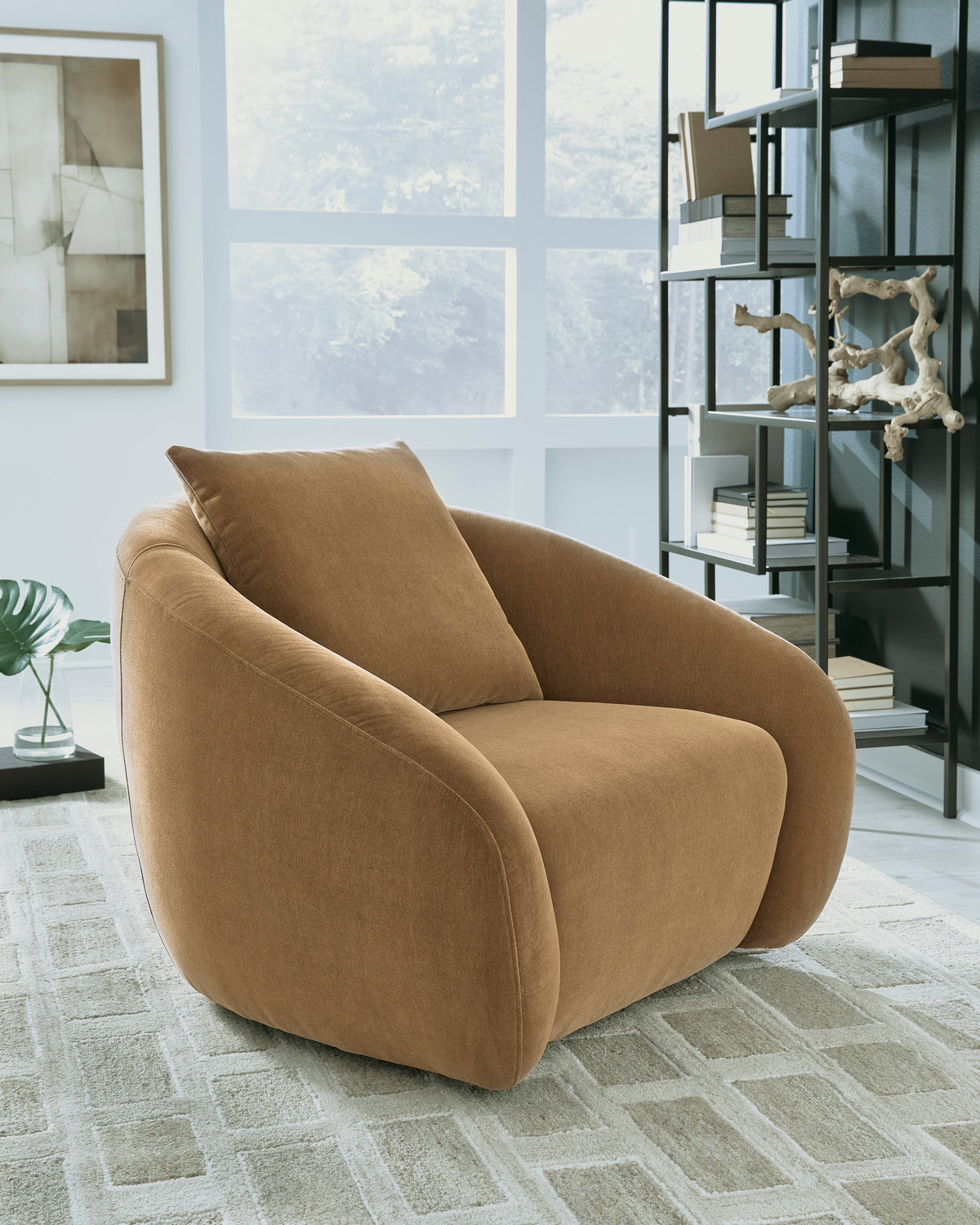Yahya Swivel Accent Chair