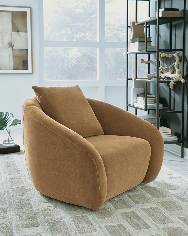 Yahya Swivel Accent Chair