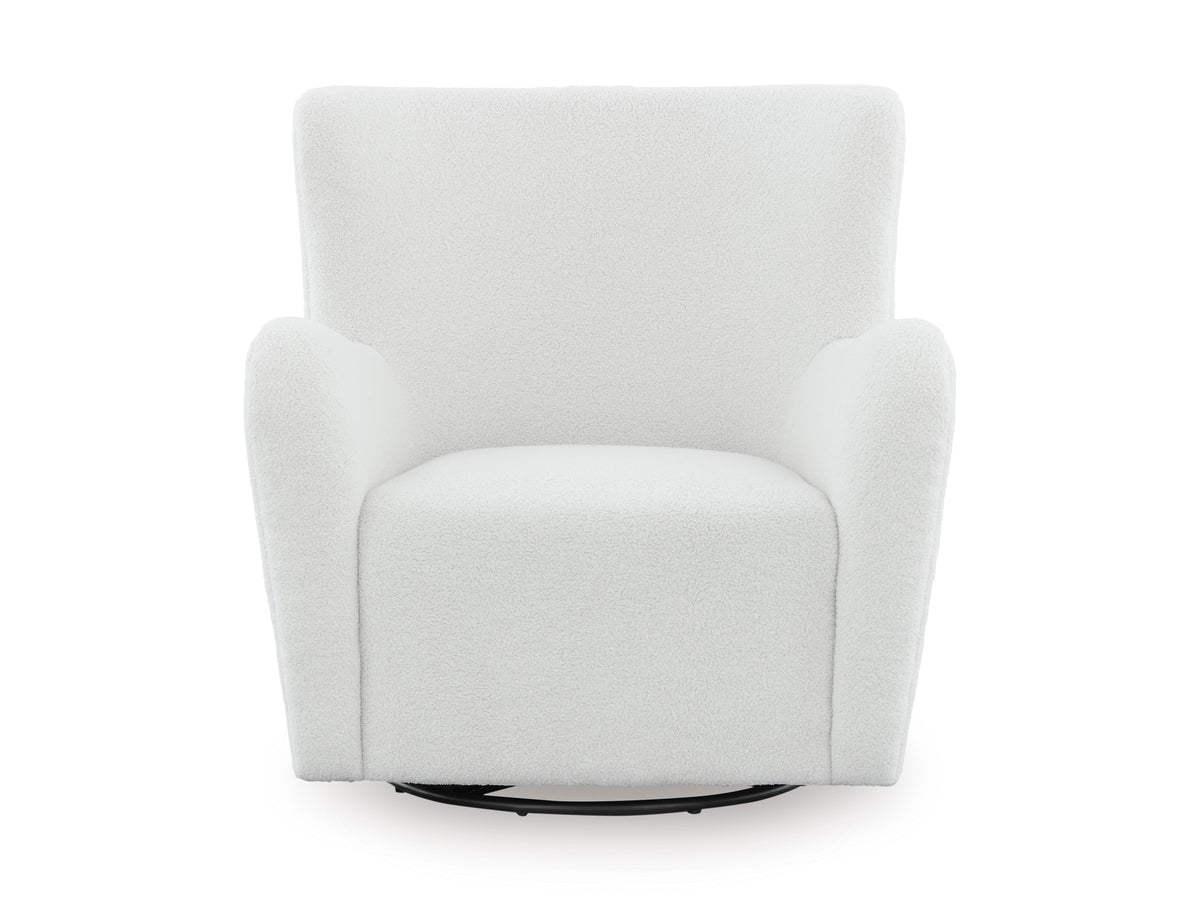 Rowenburg Swivel Glider Accent Chair
