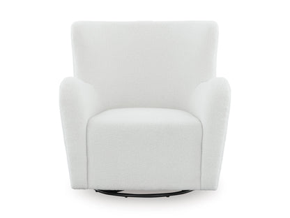 Rowenburg Swivel Glider Accent Chair