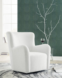 Rowenburg Swivel Glider Accent Chair