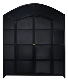 Rioja Showcase Cabinet Black
