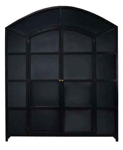 Rioja Showcase Cabinet Black