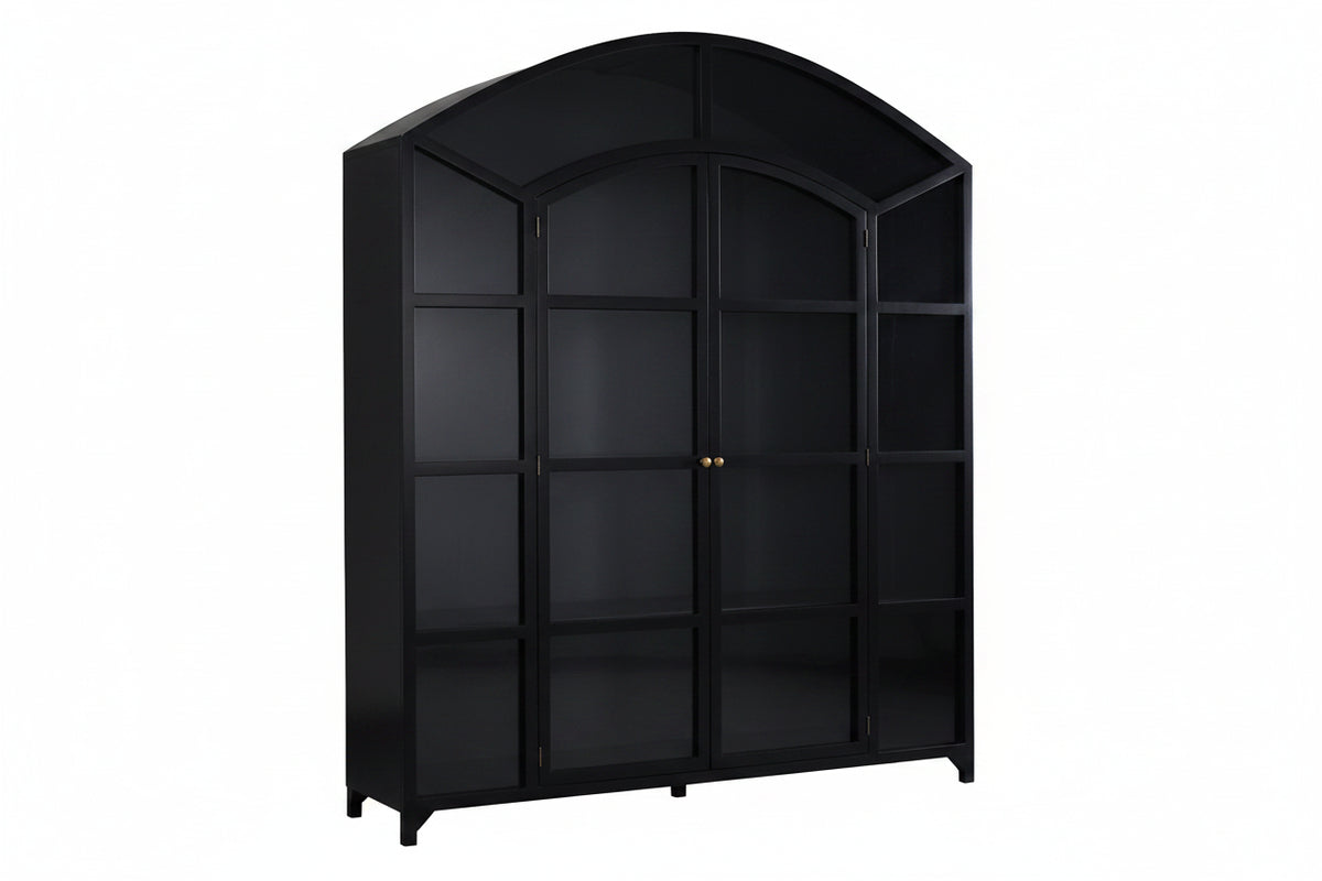 Rioja Showcase Cabinet Black