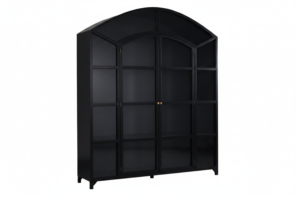 Rioja Showcase Cabinet Black