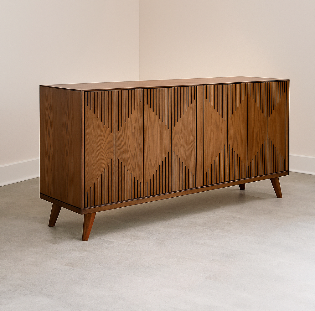 Gijon Server Garnet Finish