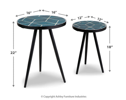 Clairbelle Accent Table (2/CN)