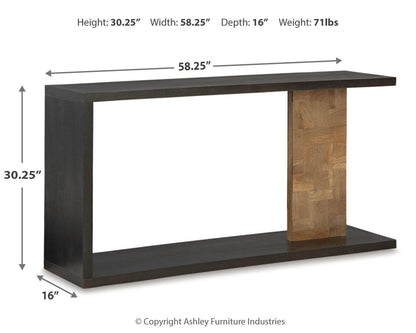 Camlett Console Sofa Table