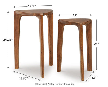 Brynnleigh Accent Table Set (2/CN)