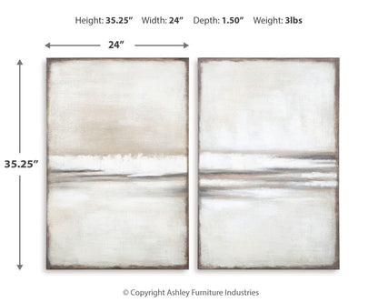 Brockdunn Wall Art Set (2/CN)