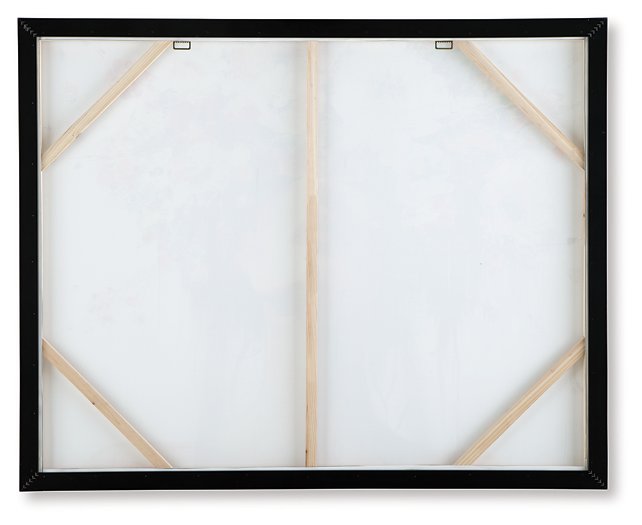 Shadwick Floral Wall Art with Gallery Frame