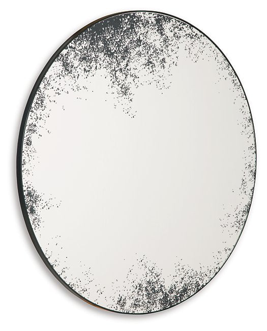 Kali Modern Accent Mirror with Antiqued Distressed Glass