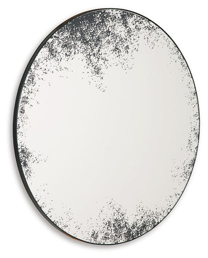 Kali Modern Accent Mirror with Antiqued Distressed Glass