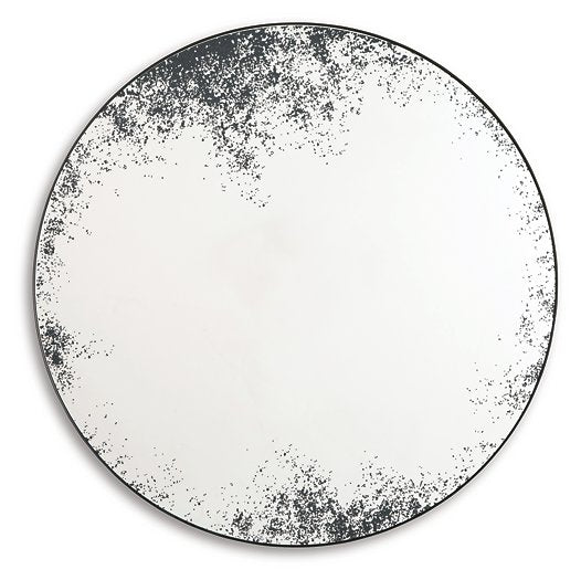 Kali Modern Accent Mirror with Antiqued Distressed Glass