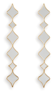 Harriswood Accent Mirror Set (2/CN)