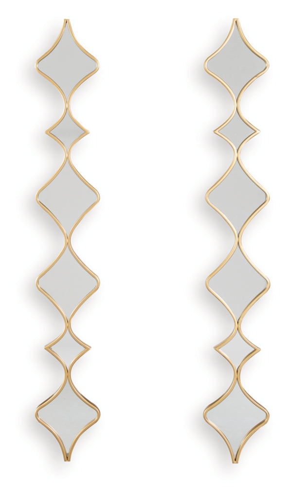 Harriswood Accent Mirror Set (2/CN)