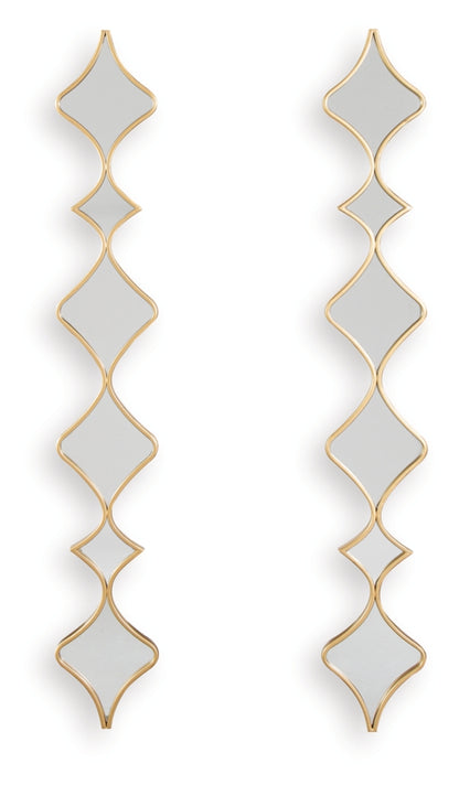 Harriswood Accent Mirror Set (2/CN)