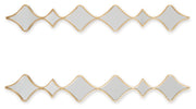 Harriswood Accent Mirror Set (2/CN)