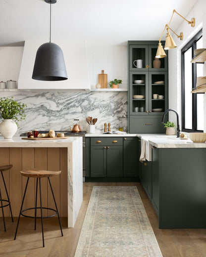 Angela Rose x Loloi Aubrey AUB-03 Jade / Natural