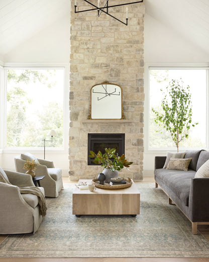 Angela Rose x Loloi Aubrey AUB-03 Jade / Natural