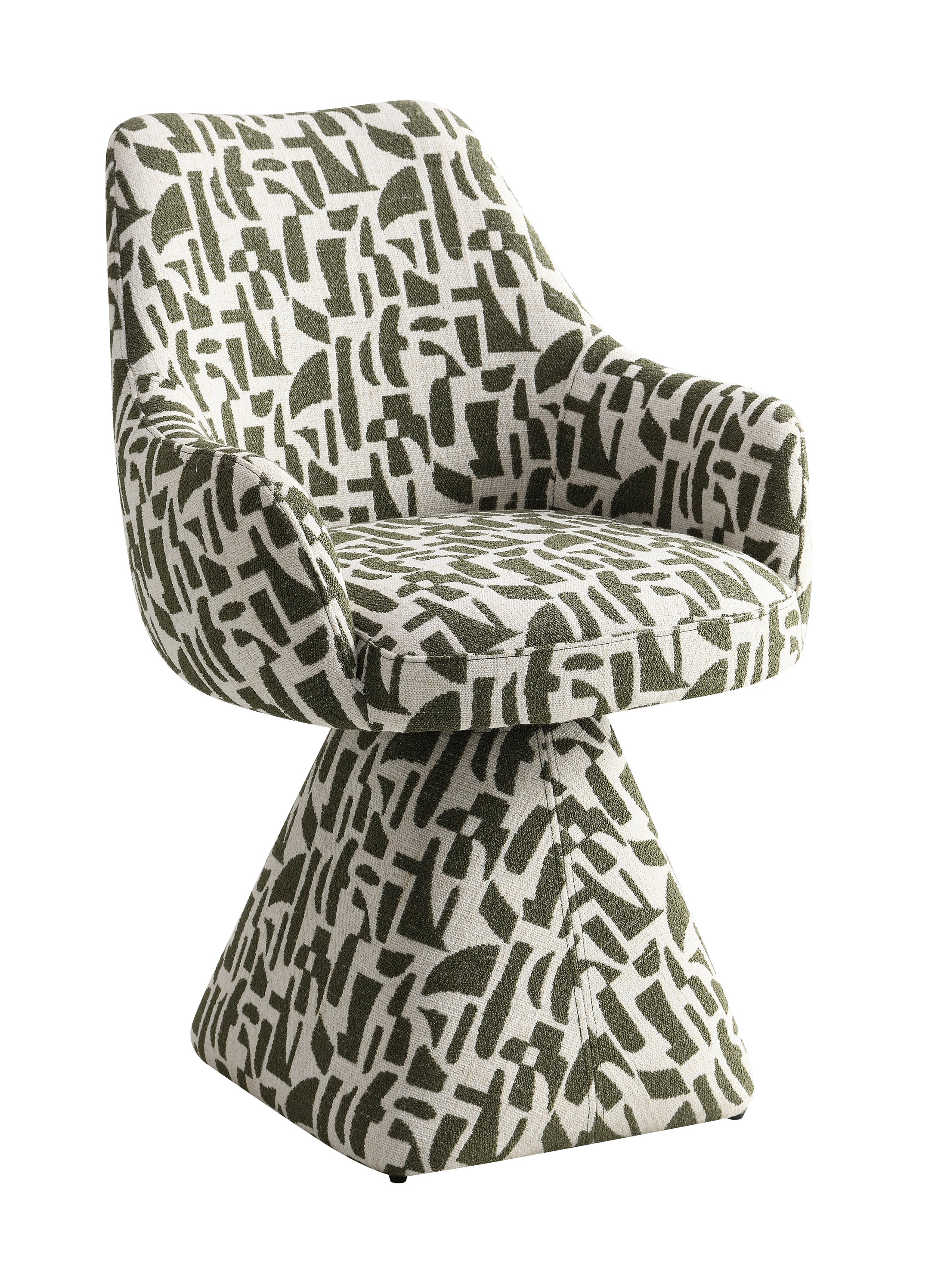 Priel Upholstered Accent Chair with Swivel